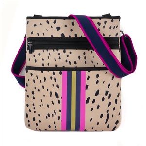 Neoprene crossbody bag